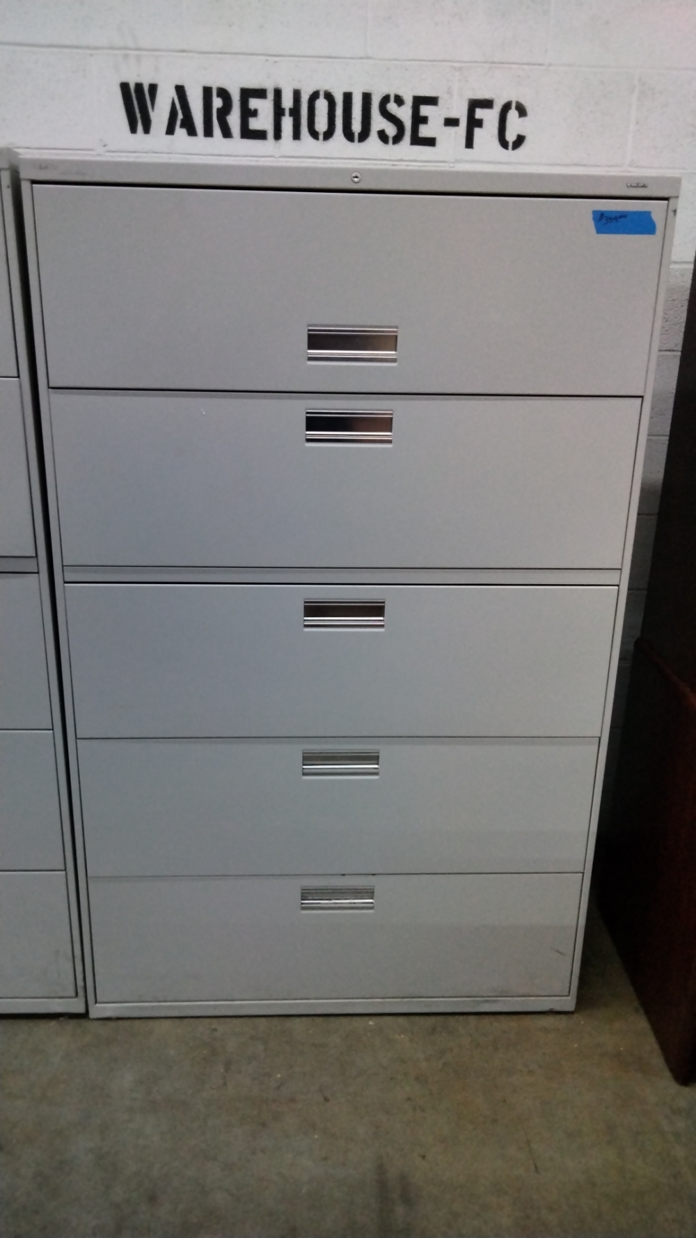  HON 5 drawer Lateral filing cabinet