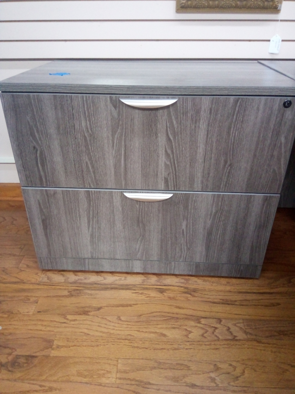  Performance Laminate Newport Gray 2 Drawers Lateral File